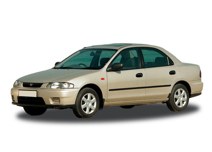 Ворсовые коврики на Mazda 323 1994 - 2000 в Екатеринбурге
