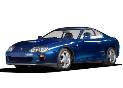 Ворсовые коврики на Toyota Supra (A80) 1993 - 2002 в Екатеринбурге