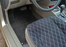 Ворсовые коврики на KIA Cerato I 2004 - 2008 в Екатеринбурге
