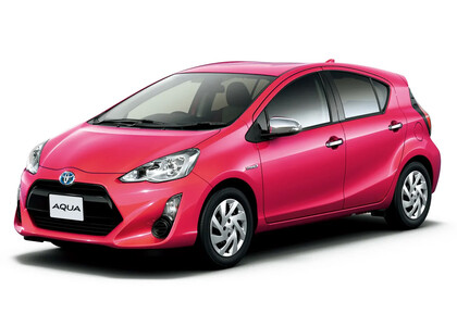 Ворсовые коврики на Toyota Aqua (P10) 2011 - 2021 в Екатеринбурге