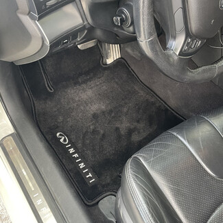 Ворсовые коврики на Infiniti G IV Купе 2006&nbsp;-&nbsp;2014 в Екатеринбурге