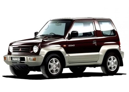 Ворсовые коврики на Mitsubishi Pajero Junior 1995 - 1998 в Екатеринбурге