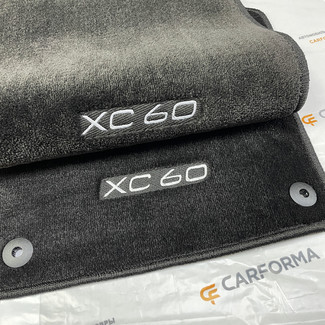 Ворсовые коврики на Volvo XC60 I 2008 - 2017 в Екатеринбурге