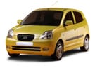 Ворсовые коврики на KIA Picanto I 2004 - 2011 в Екатеринбурге