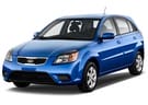 Ворсовые коврики на KIA Rio II 2005 - 2011 в Екатеринбурге