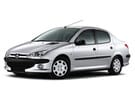 Ворсовые коврики на Peugeot 206 1998 - 2012 в Екатеринбурге