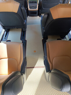 Ворсовые коврики на KIA Carnival IV корейская сборка 2020 - 2025 в Екатеринбурге