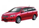 Ворсовые коврики на Toyota Corolla Fielder (E14) 2006 - 2012 в Екатеринбурге