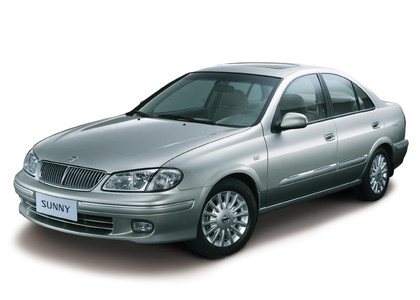 Ворсовые коврики на Nissan Sunny (N16) 2000 - 2005 в Екатеринбурге