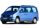 Ворсовые коврики на Mercedes Vito (W638) 1996 - 2003 в Екатеринбурге