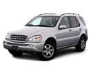 Ворсовые коврики на Mercedes ML (W163) 1997 - 2005 в Екатеринбурге