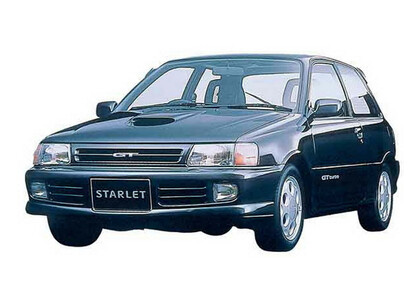 Ворсовые коврики на Toyota Starlet (P80) 1989 - 1995 в Екатеринбурге