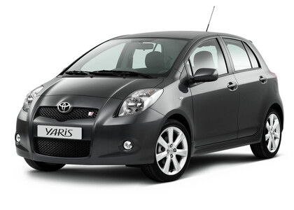 Ворсовые коврики на Toyota Yaris II 2005 - 2011 в Екатеринбурге