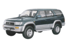 Ворсовые коврики на Toyota Hilux Surf III 1995 - 2002 в Екатеринбурге