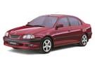 Ворсовые коврики на Toyota Avensis I 1997 - 2002 в Екатеринбурге