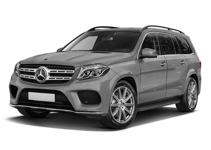 Ворсовые коврики на Mercedes GLS (X166) 2015 - 2019 в Екатеринбурге