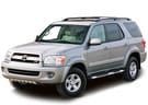 Ворсовые коврики на Toyota Sequoia I 2001 - 2008 в Екатеринбурге