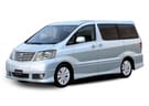 Ворсовые коврики на Toyota Alphard (H10) 2002 - 2008 в Екатеринбурге