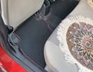 Ворсовые коврики на Honda Fit I 2001 - 2007 в Екатеринбурге