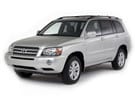 Ворсовые коврики на Toyota Highlander I 2001 - 2007 в Екатеринбурге