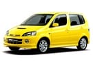 Ворсовые коврики на Daihatsu YRV 2000 - 2005 в Екатеринбурге
