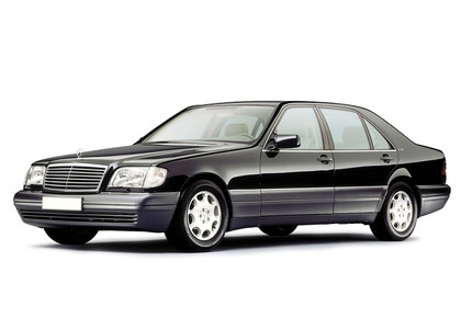 Ворсовые коврики на Mercedes S (W140) 1991 - 1998 в Екатеринбурге