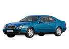 Ворсовые коврики на Mercedes CLK (C208) 1996 - 2003 в Екатеринбурге