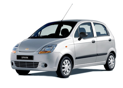 Ворсовые коврики на Chevrolet Spark II 2005 - 2010 в Екатеринбурге