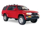 Ворсовые коврики на Toyota 4runner III 1995 - 2002 в Екатеринбурге