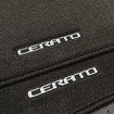 Ворсовые коврики на KIA Cerato I 2004 - 2008 в Екатеринбурге