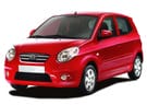 Ворсовые коврики на KIA Picanto I 2004 - 2011 в Екатеринбурге