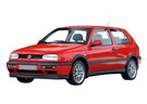 Ворсовые коврики на Volkswagen Golf 3 1991 - 1998 в Екатеринбурге