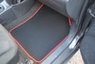 Ворсовые коврики на Toyota Yaris II 2005 - 2011 в Екатеринбурге