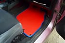 Ворсовые коврики на Honda Fit I 2001 - 2007 в Екатеринбурге