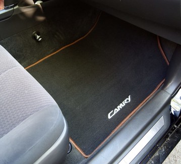 Ворсовые коврики на Toyota Camry (XV40) 2006 - 2011 в Екатеринбурге