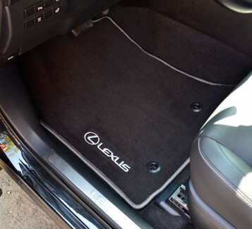 Ворсовые коврики на Lexus NX I 2014 - 2021 в Екатеринбурге Ворсовые коврики на Lexus NX I 2014 - 2021 в Екатеринбурге