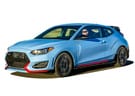 Ворсовые коврики на Hyundai Veloster II 2018 - 2025 в Екатеринбурге