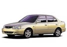 Ворсовые коврики на Hyundai Accent 1999 - 2012 в Екатеринбурге