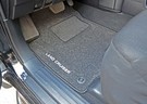 Ворсовые коврики на Toyota Land Cruiser Prado 150 2009 - 2023 в Екатеринбурге