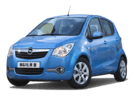 Ворсовые коврики на Opel Agila B 2007 - 2014 в Екатеринбурге