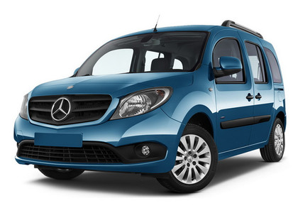 Ворсовые коврики на Mercedes Citan (W415) 2012 - 2020 в Екатеринбурге