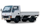 Ворсовые коврики на Mitsubishi Fuso Canter V узкая кабина 1984 - 1995 в Екатеринбурге