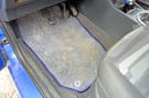 Ворсовые коврики на Skoda Roomster 2006 - 2015 в Екатеринбурге