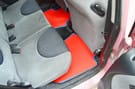 Ворсовые коврики на Honda Fit I 2001 - 2007 в Екатеринбурге