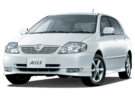 Ворсовые коврики на Toyota Allex 2001 - 2006 в Екатеринбурге