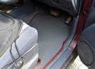 Ворсовые коврики на Toyota Land Cruiser Prado 95 1996 - 2002 в Екатеринбурге