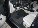 Ворсовые коврики на Mercedes GLK (X204) 2008 - 2015 в Екатеринбурге