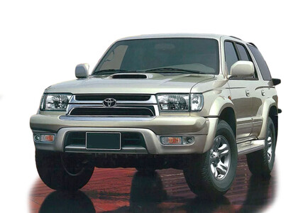 Ворсовые коврики на Toyota Hilux Surf III 1995 - 2002 в Екатеринбурге